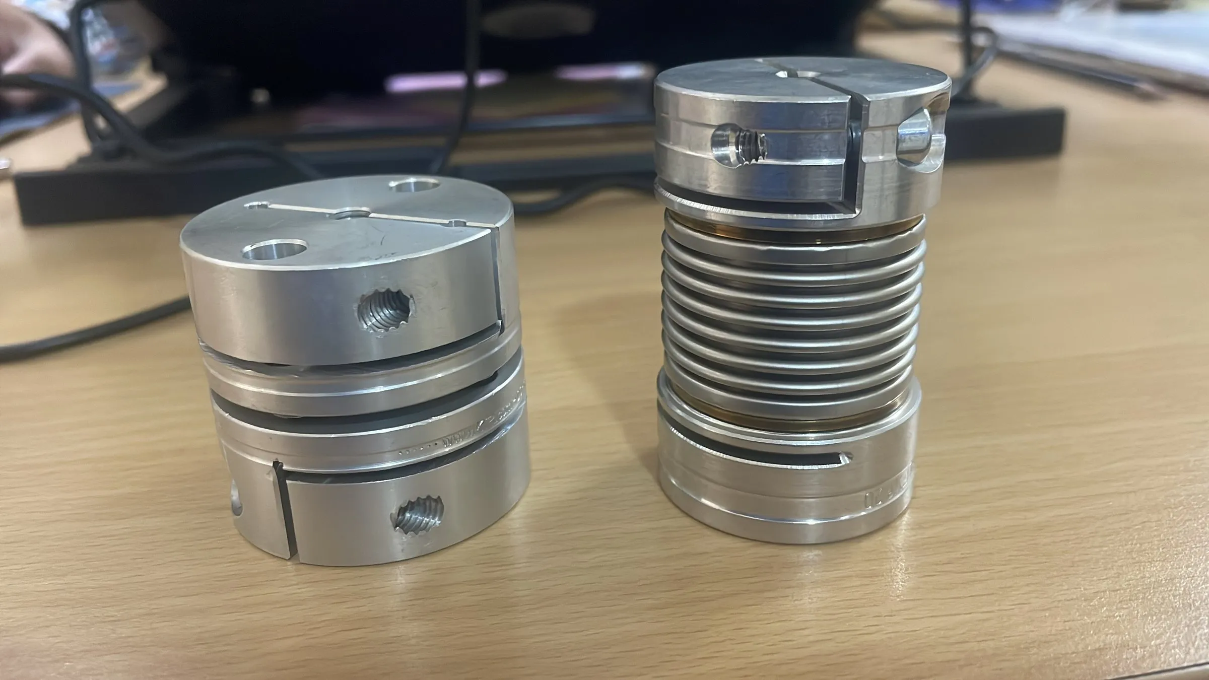 Two shaft couplings